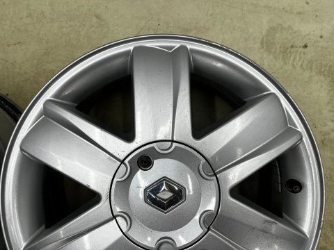 Felgi aluminiowe Renault Scenic 2 II Megane 2 II 02-09r. 6,5jx16 ET49 4x100 felgi r16 cali KOMPLET 8200310797