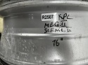 Felgi aluminiowe Renault Scenic 2 II Megane 2 II 02-09r. 6,5jx16 ET49 4x100 felgi r16 cali KOMPLET 8200310797