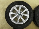 Felgi aluminiowe VW up! Skoda Citigo Seat Mii 5jx14 ET35 4x100 felgi r14 cali KOMPLET opony wielosezonowe 175/65/14