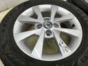 Felgi aluminiowe VW up! Skoda Citigo Seat Mii 5jx14 ET35 4x100 felgi r14 cali KOMPLET opony wielosezonowe 175/65/14