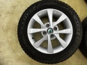 Felgi aluminiowe VW up! Skoda Citigo Seat Mii 5jx14 ET35 4x100 felgi r14 cali KOMPLET opony wielosezonowe 175/65/14