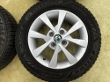 Felgi aluminiowe VW up! Skoda Citigo Seat Mii 5jx14 ET35 4x100 felgi r14 cali KOMPLET opony wielosezonowe 175/65/14