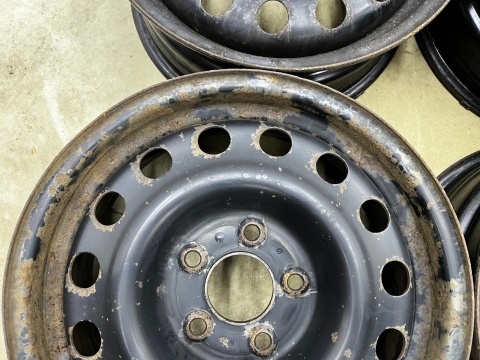 Felgi stalowe Hyundai I30 II GD Kia Ceed 2 II Pro Ceed 11-18r. 6,5jx16 ET51 5x114.3 felgi r16 cali z czujnikami Komplet