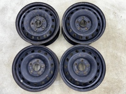 Felgi stalowe Hyundai ix20 Kia Venga 10-19r. 6jx15 ET48 5x114.3 felgi r15 cali Komplet oryginalne 52910-1k000