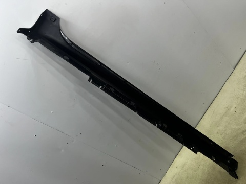 Nakładka progu Toyota Yaris 4 IV XP21 Mazda 2 Hybrid 20r.- lewa listwa próg lewy zewnętrzny 75860-k0080