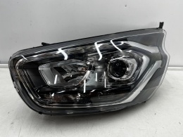 Lampa reflektor Ford Transit Custom MK1 17-23r. LIFT EU lewa przednia soczewka pasek LED Europa jk21-13w030-dj