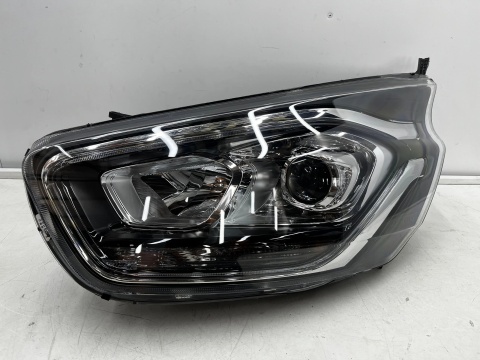 Lampa reflektor Ford Transit Custom MK1 17-23r. LIFT EU lewa przednia soczewka pasek LED Europa jk21-13w030-dj