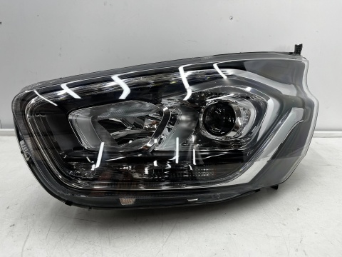 Lampa reflektor Ford Transit Custom MK1 17-23r. LIFT EU lewa przednia soczewka pasek LED Europa jk21-13w030-dj