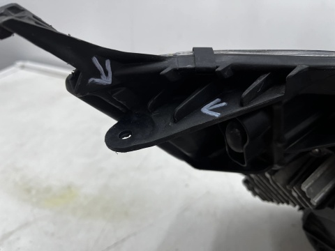 Lampa reflektor Ford Transit Custom MK1 17-23r. LIFT EU lewa przednia soczewka pasek LED Europa jk21-13w030-dj