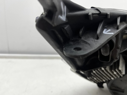 Lampa reflektor Ford Transit Custom MK1 17-23r. LIFT EU lewa przednia soczewka pasek LED Europa jk21-13w030-dj