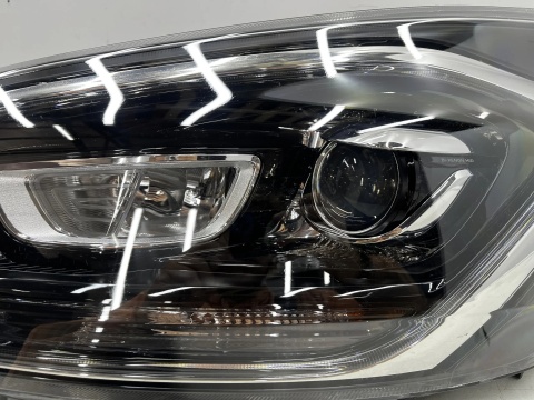 Lampa reflektor Ford Transit Custom MK1 17-23r LIFT lewa przednia Bi-Xenon HID pasek LED z żarnikiem Europa jk21-13d153-bj