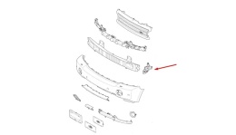 Ślizg Land Rover Range Rover L322 02-09r. prawy przód dpl500060