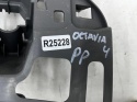 Ślizg Skoda Octavia 4 IV 19-24. PRAWE przednie mocowanie atrapy zderzaka wspornik uchwyt prawy przód 5e3807056