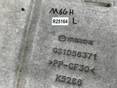 Osłona podwozia Mazda 6 GH 07-12r. lewa dolna płyta boczna oryginalna gs1d56371