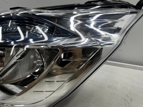 Lampa reflektor Ford Transit Custom MK1 13-17r. EU lewa przednia soczewka z doświetlaniem zakrętów Europa bk21-13d153-bh