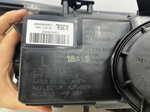 Lampa reflektor Kia Ceed II 2 Proceed 2 II 12-18r NOWA lewa oryginał Europa soczewka lewy przód 92101a2350