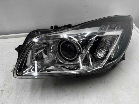 Lampa reflektor Opel Insignia A 08-13r. LEWA PRAWA przednia kompletna Xenon SKRĘTNY + LED Europa oryginal PRAWY lewy przód KPL