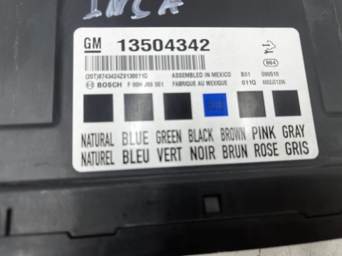 Moduł Opel Insignia A 08-17r. sterownik komfortu komputer 13504342