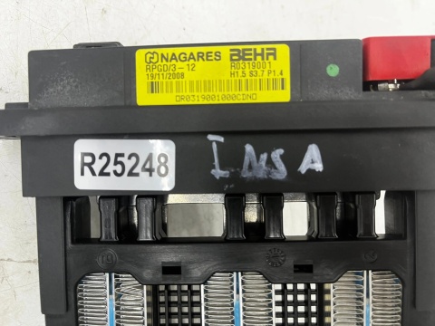 Nagrzewnica Opel Insignia A Astra J 08-17r. elektryczna dodatkowa grzałka w nagrzewnice 13276271
