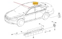 Listwa Toyota Camry XV40 06-11r. NOWA lewa nakładka dachowa zaślepka na dach 75556-06030