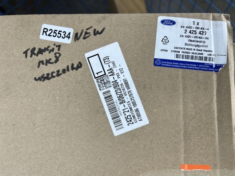 Uszczelka Ford Transit MK8 14r.- GÓRNA guma drzwi wewnętrzna prawych przesuwnych drzwi prawy przód kk31-v51400-ga