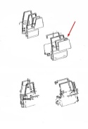 Uszczelka Land Cruiser J70 84-03r. NOWA prawa guma szyby klapy bagażnika szyby 68291-90K00