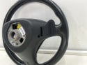 Kierownica Audi A3 8P 04-13r. skórzana trójramienna łopatki z poduszką Airbag EUROPA 8p0419091p