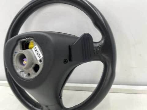 Kierownica Audi A3 8P 04-13r. skórzana trójramienna łopatki z poduszką Airbag EUROPA 8p0419091p