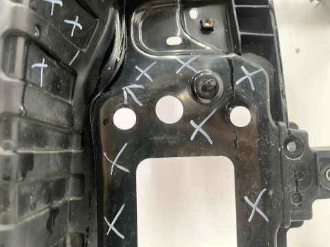 Pas przedni Hyundai Kona 1 I Lift 20-23r. wzmocnienie czołowe ramka chłodnic oryginalny 64101-j9500
