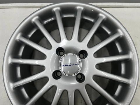 Felga aluminiowa Honda Nissan Hyundai Kia Mitsubishi NOWA felga r17 cali Radius R3 7jx17 ET40 4x114,3 CB 68 pojedyncza R3.77040I