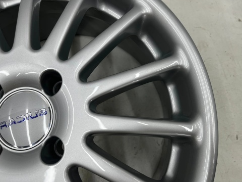 Felga aluminiowa Honda Nissan Hyundai Kia Mitsubishi NOWA felga r17 cali Radius R3 7jx17 ET40 4x114,3 CB 68 pojedyncza R3.77040I