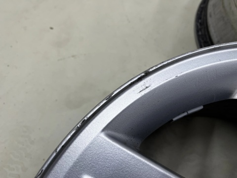 Felgi aluminiowe Renault Laguna 2 II Espace 4 IV 7jx17 ET50 5x108 felgi r17 cali z czujnikami KOMPLET 8200103222