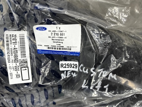 Ślizg Ford Transit Custom MK1 LIFT 18-23r. NOWE lewe przednie mocowanie zderzaka prowadnica lewy przód