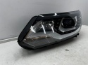 Lampa reflektor VW Tiguan 1 I 5n LIFT 10-16r. lewa przednia XENON EU skrętna doświetlanie zakrętów + Led oryginalna