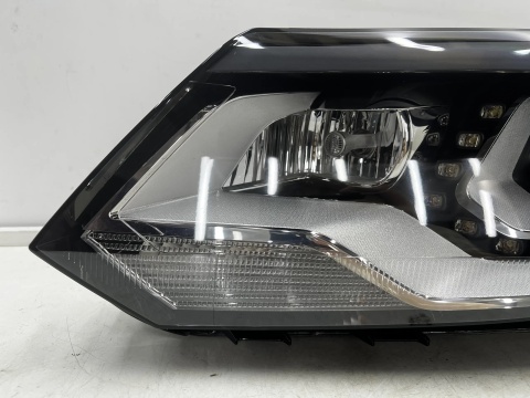 Lampa reflektor VW Tiguan 1 I 5n LIFT 10-16r. lewa przednia XENON EU skrętna doświetlanie zakrętów + Led oryginalna