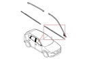 Listwa Mazda CX-5 II CX5 II KF KB 17-21r. NOWA prawa przednia uszczelka drzwi CHROM zewnętrzna szyby zgarniająca kb7w-50-640c