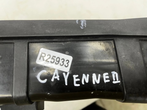Pas przedni Porsche Cayenne 2 II 7P 10-17r. wzmocnienie czołowe ramka chłodnic oryginalny 7p5805594a