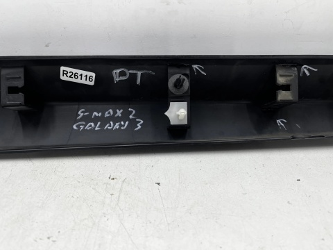 Listwa Ford S-Max MK2 Galaxy MK3 14-23r. prawa tylna dolna nakładka drzwi bocznych strukturalna prawy tył em2b-r254a76-a