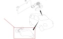 Lusterko Suzuki Wagon R+ Agila A 00-07r. NOWE prawe elektryczne 3pin Oryginalne EUROPA zewnętrzne w drzwi 84701-83e30-5pk