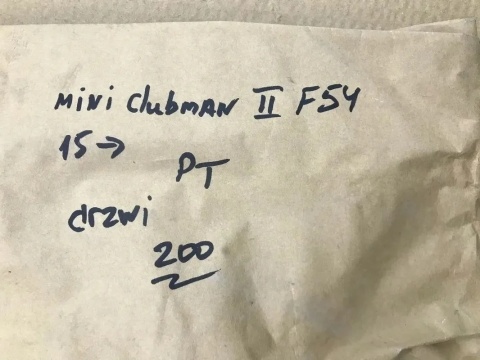 Listwa Mini Clubman II 2 F54 15-24r. NOWY rant nakładka prawych tylnych drzwi ORYGINALNA 7364484