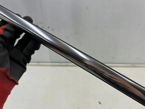 Listwa Peugeot 508 I 10-18r. NOWA lewa tylna listwa zgarniająca uszczelka zewnętrzna szyby drzwi CHROM lewy tył 9671944280