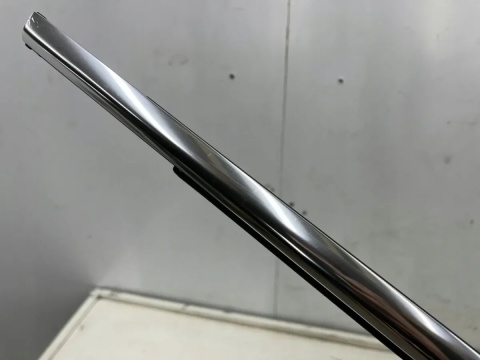 Listwa Peugeot 508 I 10-18r. NOWA lewa tylna listwa zgarniająca uszczelka zewnętrzna szyby drzwi CHROM lewy tył 9671944280