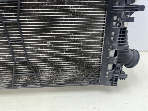 Chłodnica wody Opel Insignia A 08-17r. 2.0 CDTi intercooler chłodnica klimatyzacji wiatrak KOMPLET 13241751 13223018