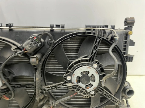 Chłodnica wody Opel Insignia A 08-17r. 2.0 CDTi intercooler chłodnica klimatyzacji wiatrak KOMPLET 13241751 13223018