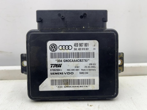 Moduł Audi A8 D3 02-10r. sterownik hamulca ręcznego 4e0907801