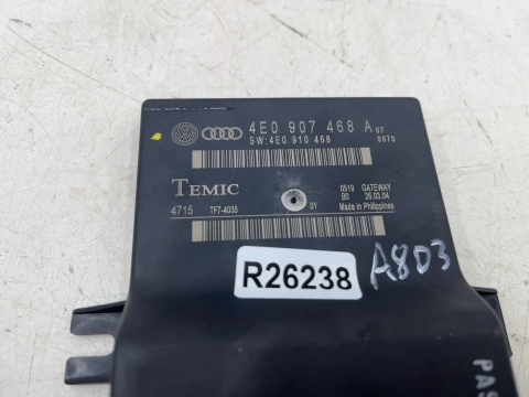 Moduł komfortu A8 D3 02-10r. sterownik komputer Gateway 4e0907468a