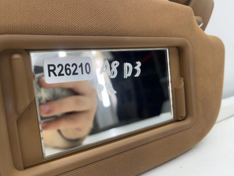 Daszek Audi A8 D3 02-10r. PRAWY przeciwsłonecznik pasażera osłona