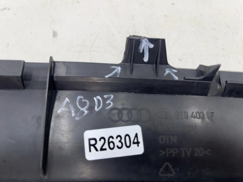 Podszybie Audi A8 D3 02-10r. górne uszczelka Europa 4e1819403f