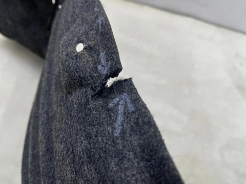 Nadkole Lexus UX 18r.- PRAWE przednie oryginalne prawy przód 53805-76020