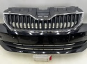 Zderzak przedni Skoda Fabia 3 III 14-18r. Przedlift przód 4XPDC 6V0807221